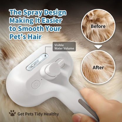 Steamy Pet Grooming Brush™